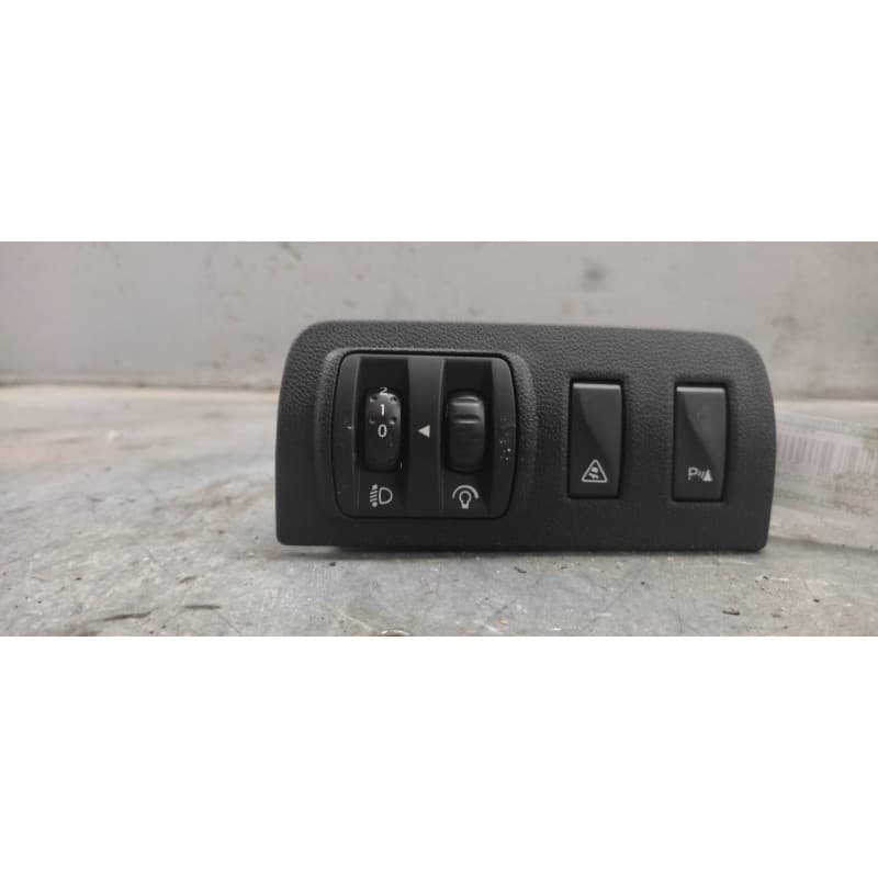Recambio de boton regulacion de faros para renault megane iii berlina 5 p dynamique referencia OEM IAM 648450001R - Negro