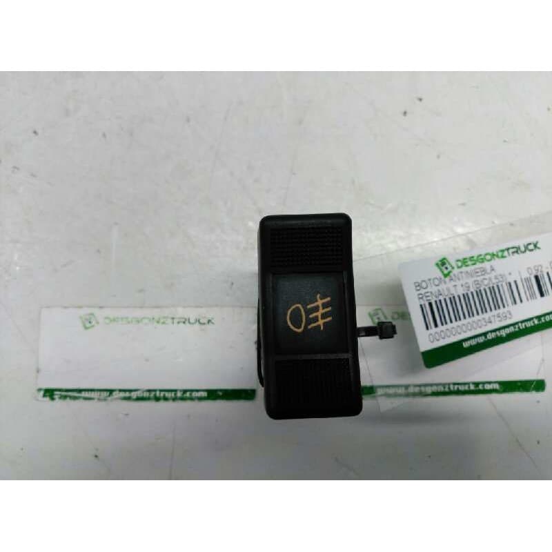 Recambio de boton antiniebla para renault 19 (b/c/l53) referencia OEM IAM - Gris