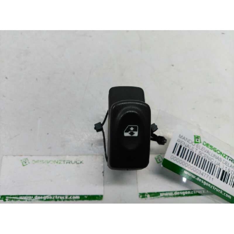 Recambio de mando elevalunas delantero derecho para renault scenic (ja..) 1.9 dci authentique referencia OEM IAM 7700432962 4329 - Gris