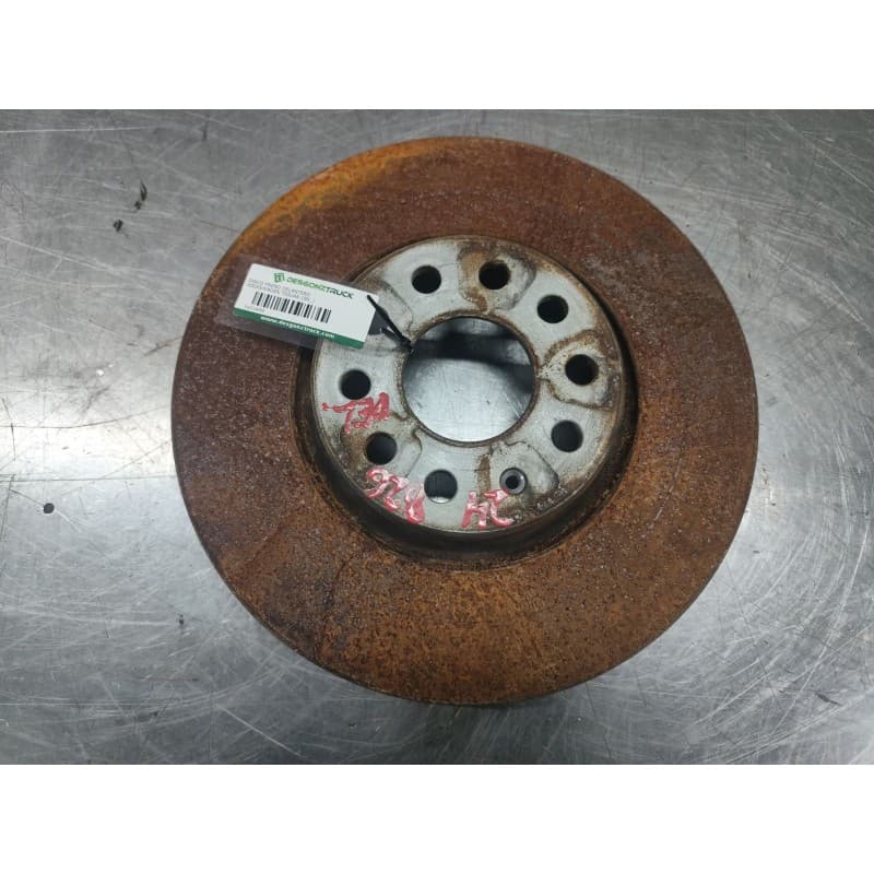 Recambio de disco freno delantero para volkswagen tiguan (5n_) 2.0 tdi 4motion referencia OEM IAM - Gris