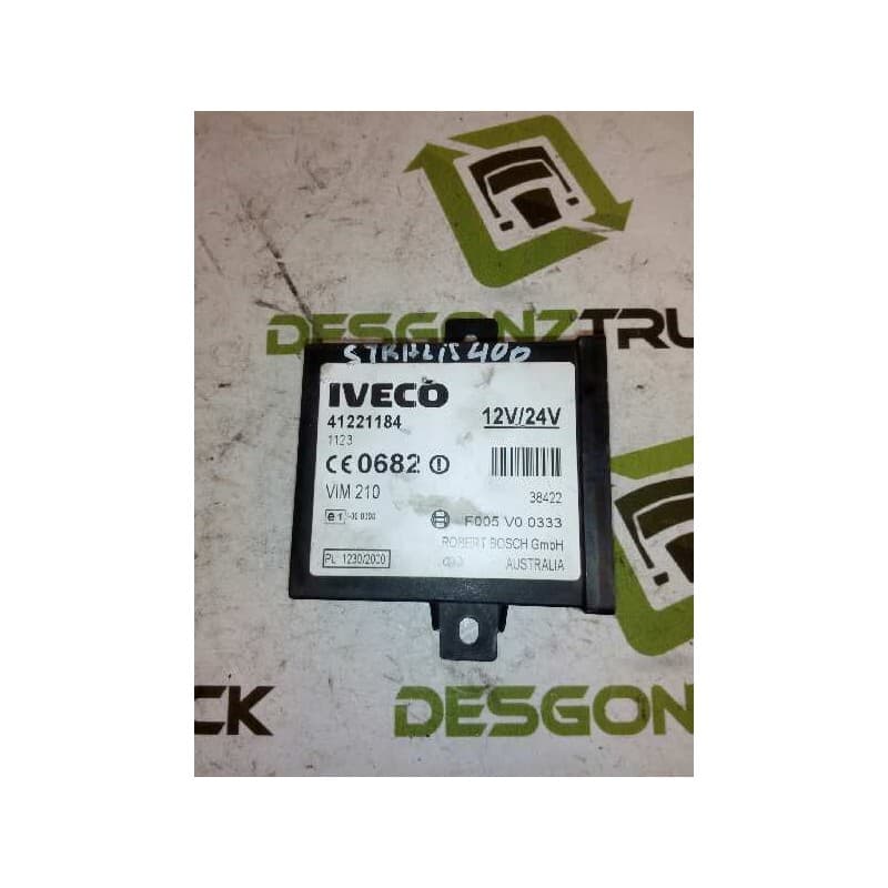 Recambio de modulo electronico para iveco trucks stralis ad 440s40 referencia OEM IAM 41221184