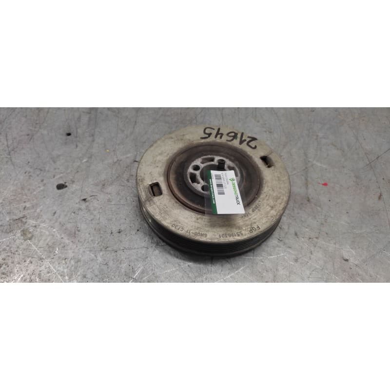 Recambio de polea cigueñal para alfa romeo gt (125) 1.9 jtd 16v 150/ distinctive referencia OEM IAM - Rojo
