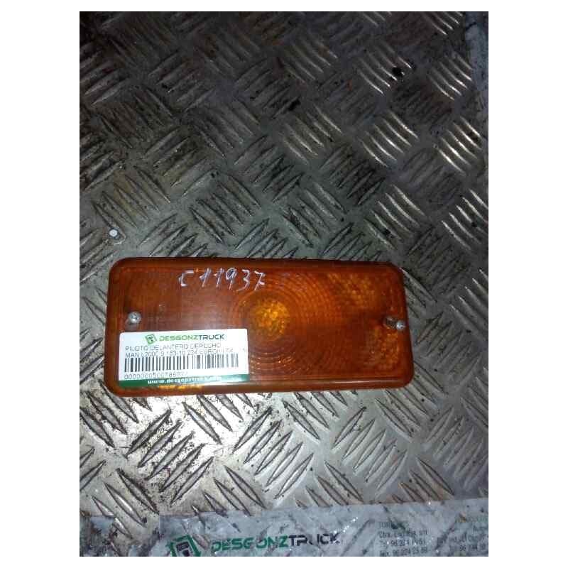Recambio de piloto delantero derecho para man l2000 9.153-10.224 euroi/ii fki 10.153 fk / lk e 1 compacto referencia OEM IAM - Blanco