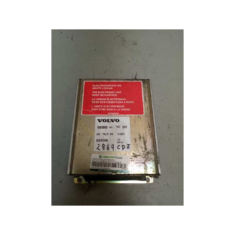 Recambio de modulo electronico para volvo touring b7r autobus referencia OEM IAM 1669865 - Blanco