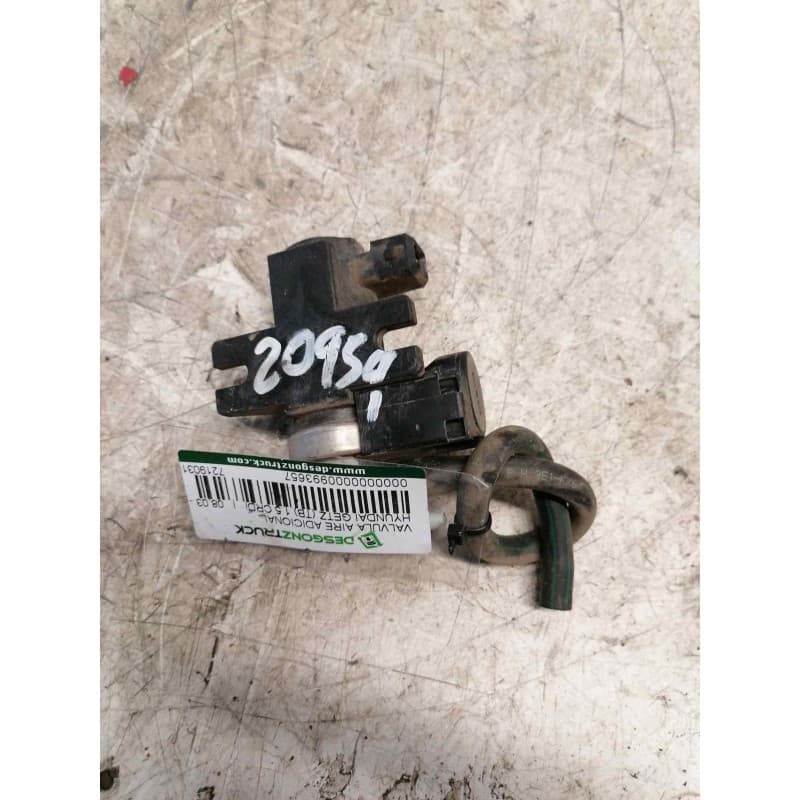 Recambio de valvula aire adicional para hyundai getz (tb) 1.5 crdi referencia OEM IAM 72190316 2 PINS