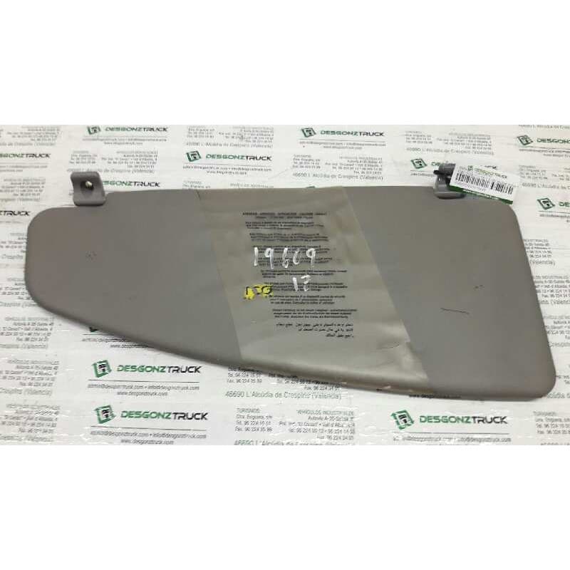 Recambio de parasol izquierdo para fiat doblo (119) 1.3 16v multijet active com. (55kw) referencia OEM IAM - Blanco