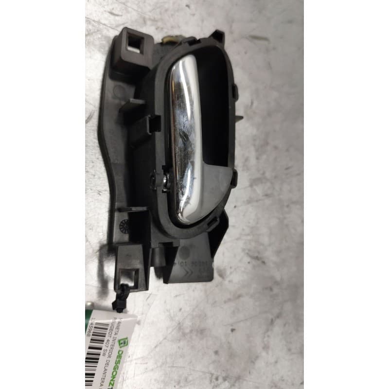 Recambio de maneta interior delantera derecha para peugeot 407 sw st sport referencia OEM IAM - Negro