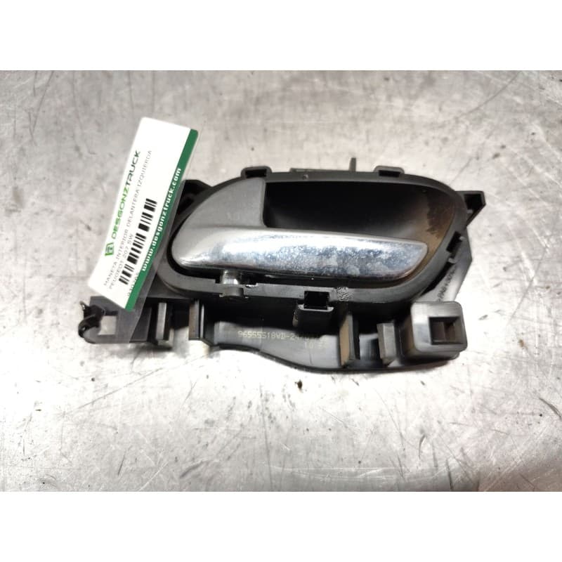 Recambio de maneta interior delantera izquierda para peugeot 207 sw confort referencia OEM IAM - Blanco