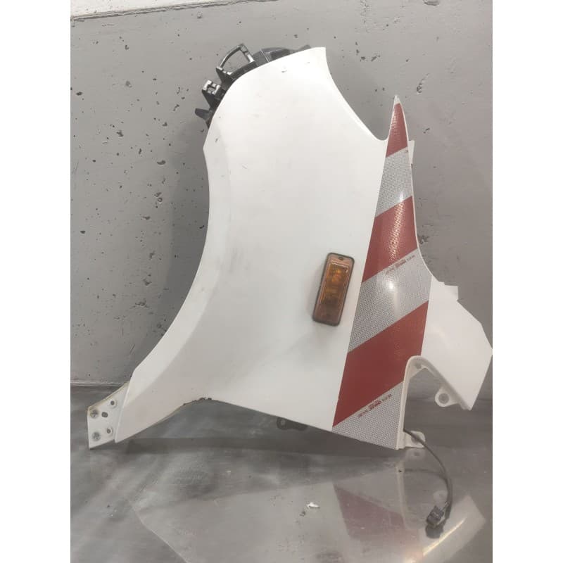 Recambio de aleta delantera izquierda para mercedes-benz sprinter 3,5-t furgoneta (b907, b910) 314 cdi rwd (907.631, 907.633, 90 - Blanco
