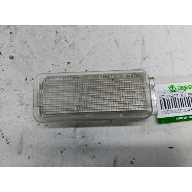 Recambio de luz interior para peugeot 307 (s1) xs referencia OEM IAM - Gris