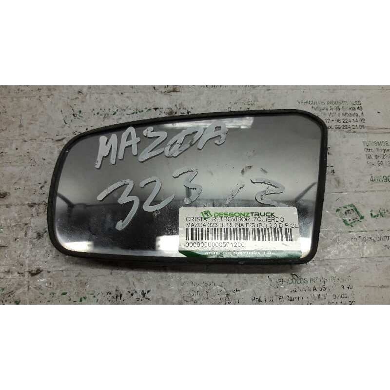 Recambio de cristal retrovisor izquierdo para mazda 323 berlina f/s (bj) 2.0 d f glx referencia OEM IAM