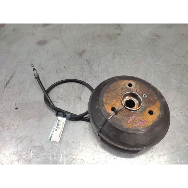 Recambio de tambor freno trasero para smart fortwo coupé (450) 0.7 (450.352, 450.332) referencia OEM IAM IZQUIERDO - Negro