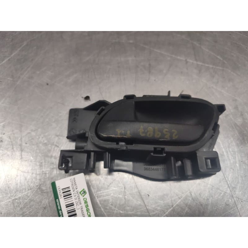 Recambio de maneta interior trasera izquierda para citroën c3 ii (sc_) 1.4 hdi 70 (sc8hzc, sc8hr0, sc8hp4) referencia OEM IAM - Negro