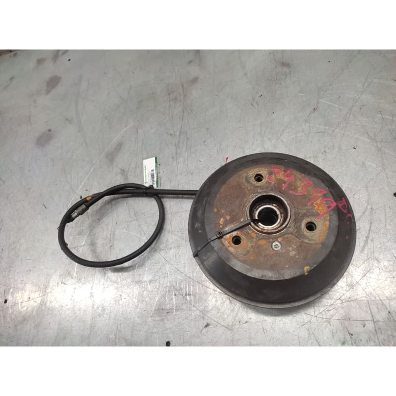 Recambio de tambor freno trasero para smart fortwo coupé (450) 0.7 (450.352, 450.332) referencia OEM IAM DERECHO - Negro