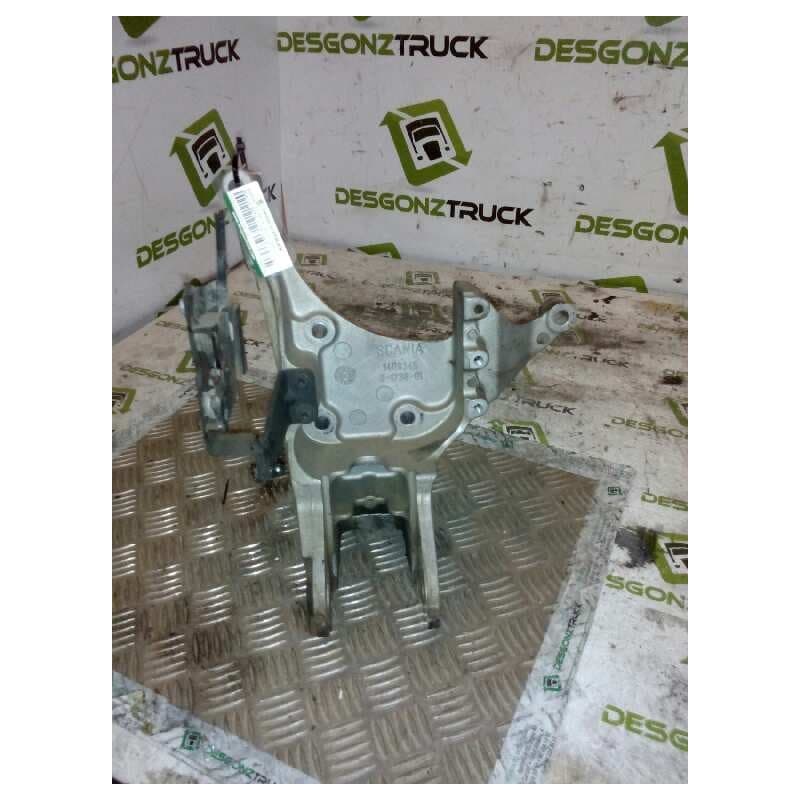 Recambio de soporte para scania serie 4 (p/r 124 g) fg 420 (6x2) e2/e3 corto cp 13 / 14 b referencia OEM IAM 1409345 IZQUIERDO - Blanco