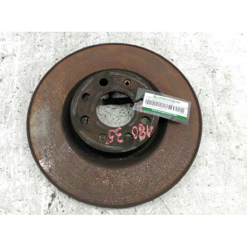 Recambio de disco freno delantero para fiat grande punto (199) 1.3 multijet sport (01.2007) referencia OEM IAM 0055700922 - Blanco