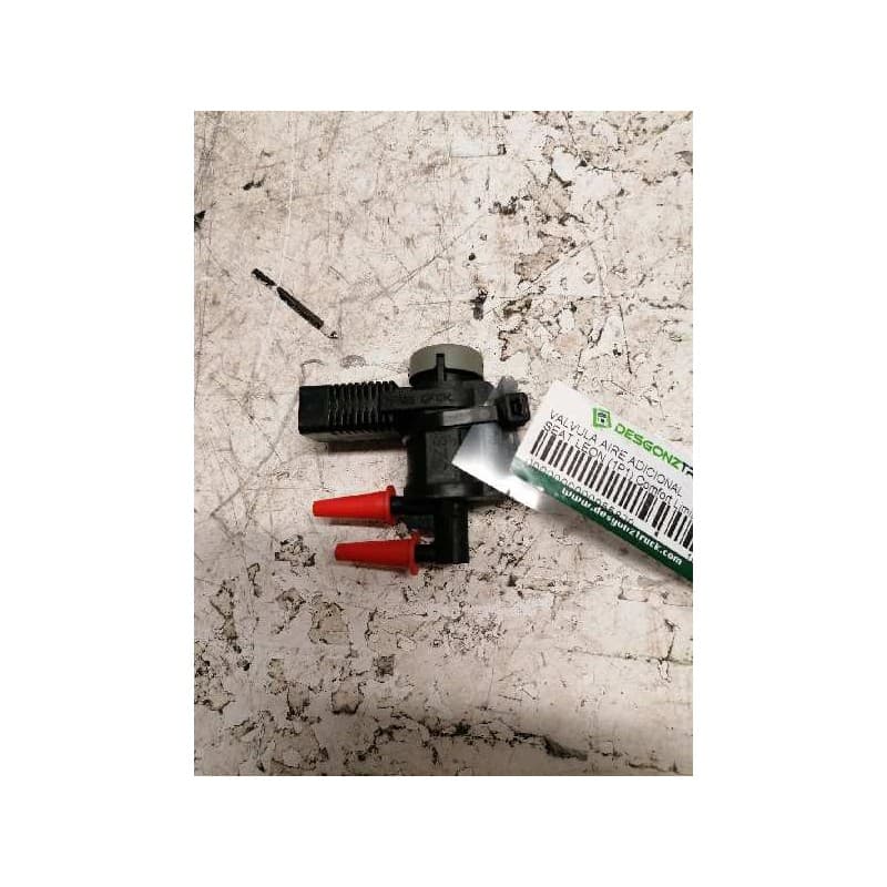 Recambio de valvula aire adicional para seat leon (1p1) comfort limited referencia OEM IAM 1K0906283A 2 PINS - Negro