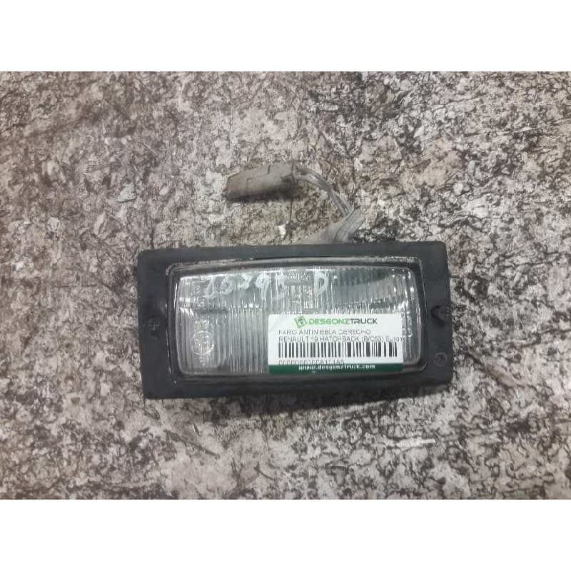 Recambio de faro antiniebla derecho para renault 19 hatchback (b/c53) europa referencia OEM IAM - Rojo