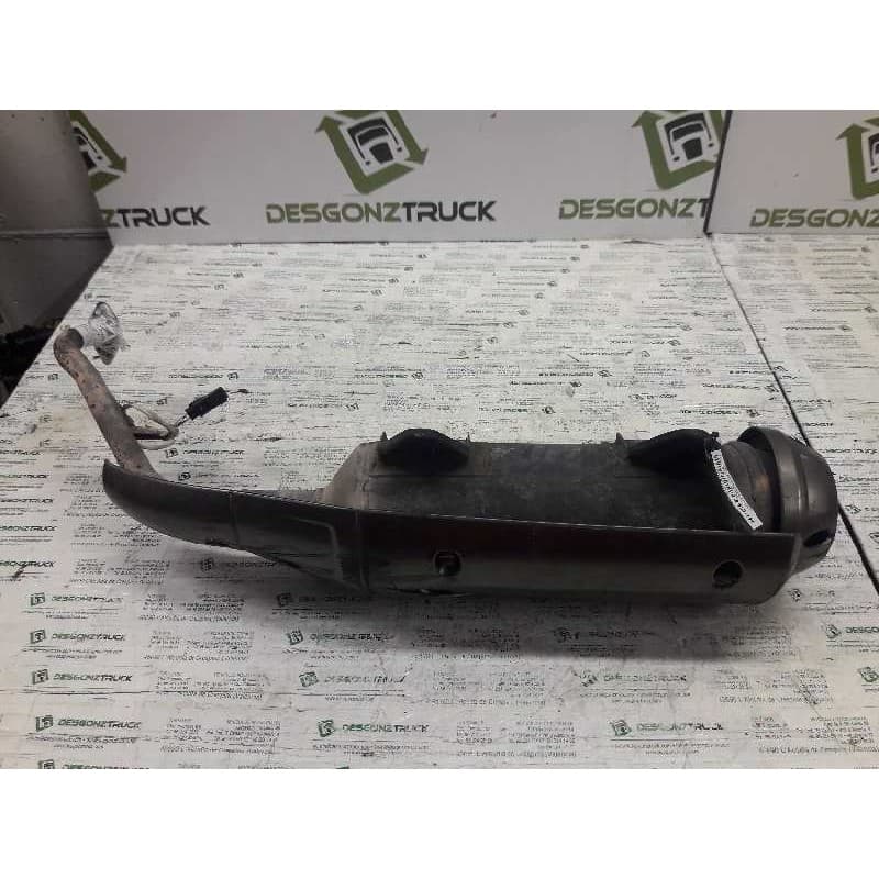 Recambio de tubo escape completo para kymco super dink v2 referencia OEM IAM - Negro