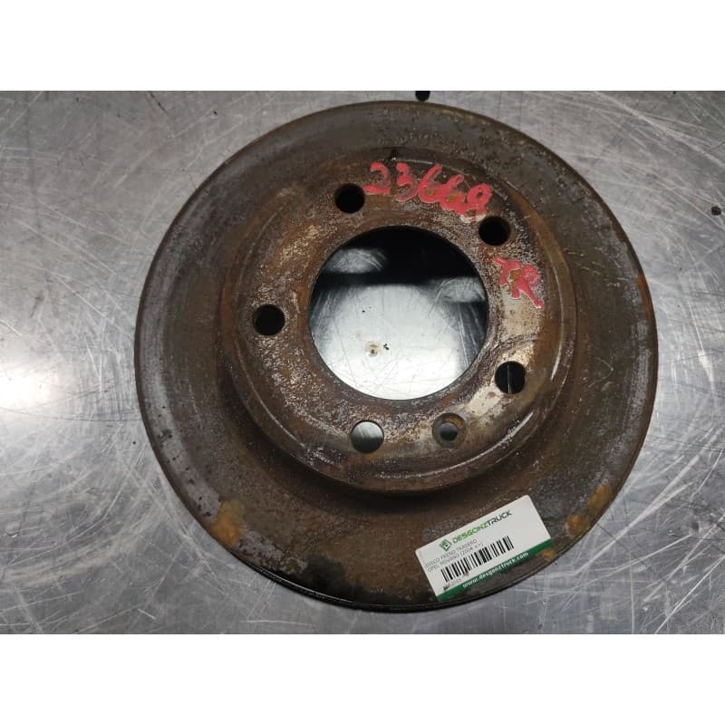 Recambio de disco freno trasero para opel movano (2004 =>) furgón corto l1h1 2.8t referencia OEM IAM - Blanco