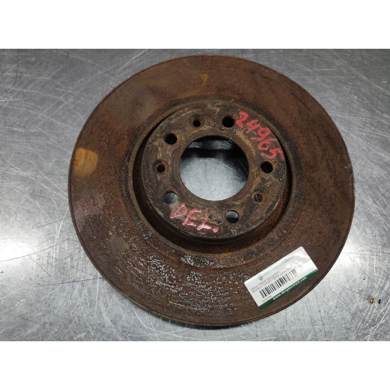 Recambio de disco freno delantero para peugeot expert tepee (vf3x_) 2.0 hdi 120 referencia OEM IAM - Blanco
