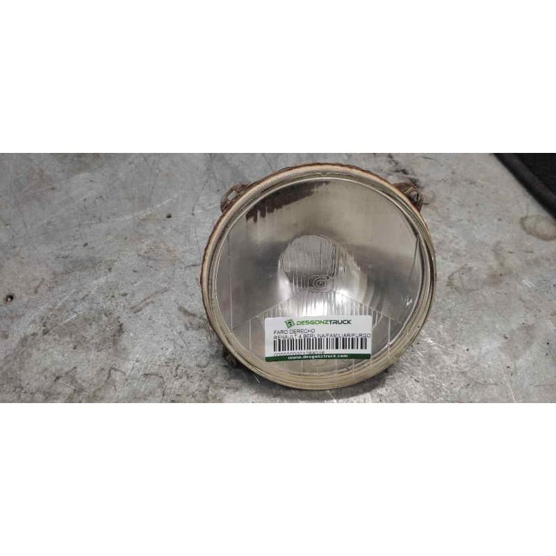 Recambio de faro derecho para renault 4 berlina/familiar/furgoneta referencia OEM IAM - Blanco