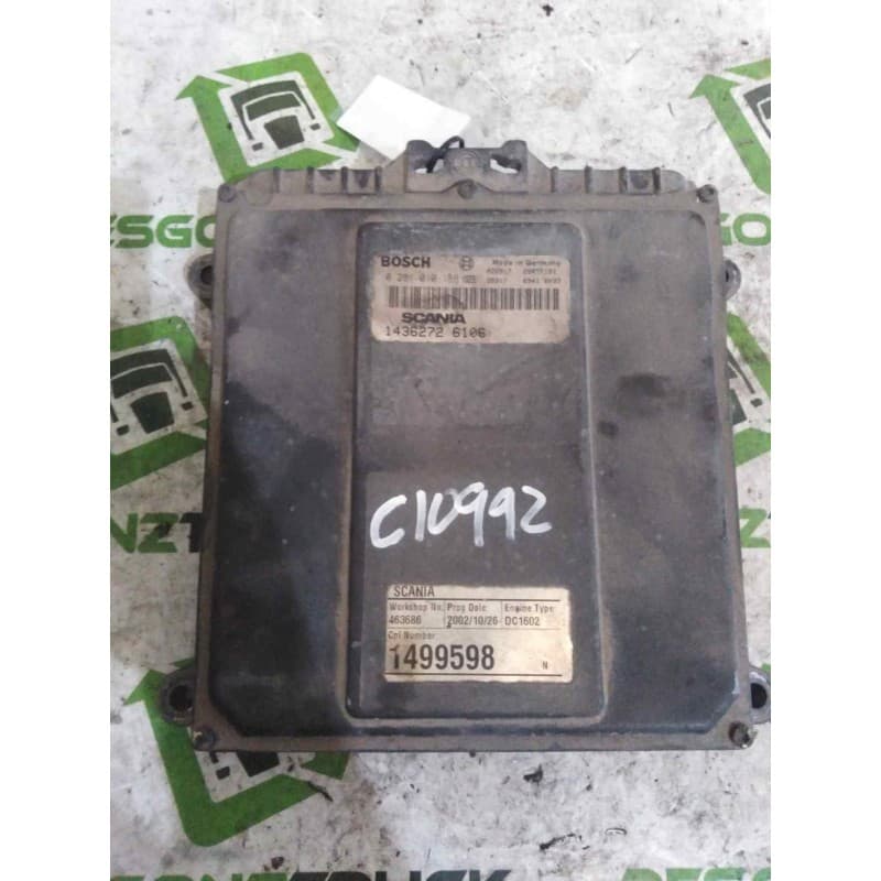 Recambio de modulo electronico para scania serie 4 (p/r 164 c) fsa 480 (4x2) e3 largo cr 19 a referencia OEM IAM 1436272 0281010 - Blanco