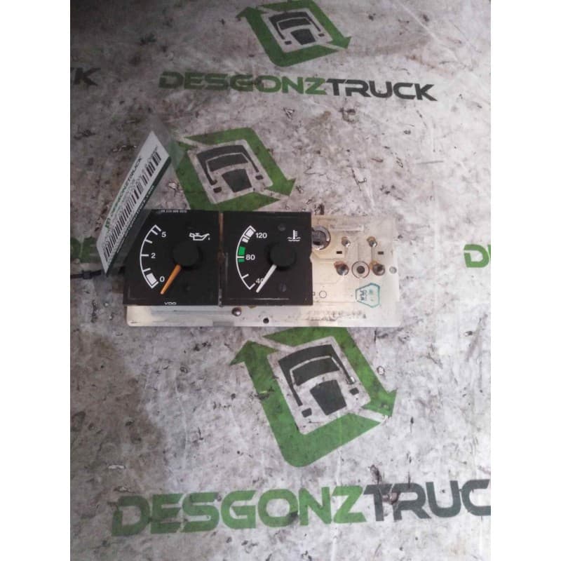 Recambio de cuadro instrumentos para man m 90 12.232 169/170 kw 6.9 diesel referencia OEM IAM INDICADOR PRESION ACEITE INDICADO - Blanco