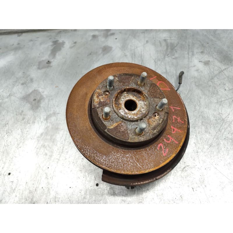 Recambio de mangueta delantera izquierda para ssangyong rexton / rexton ii (gab_) 2.7 xdi 4x4 referencia OEM IAM - Negro