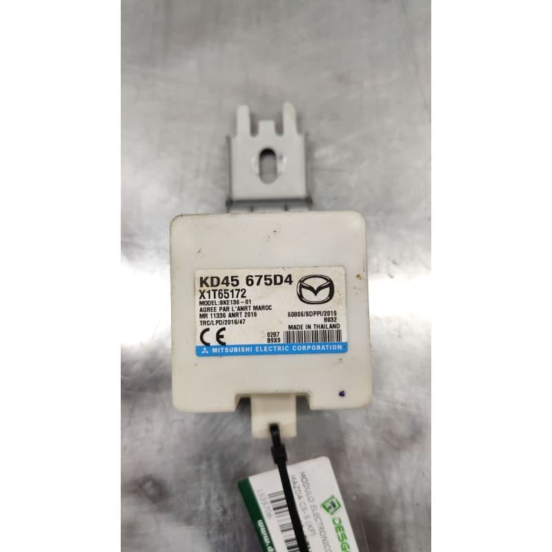 Recambio de modulo electronico para mazda cx-5 (kf) 2.2 d referencia OEM IAM KD45675D4 - Gris
