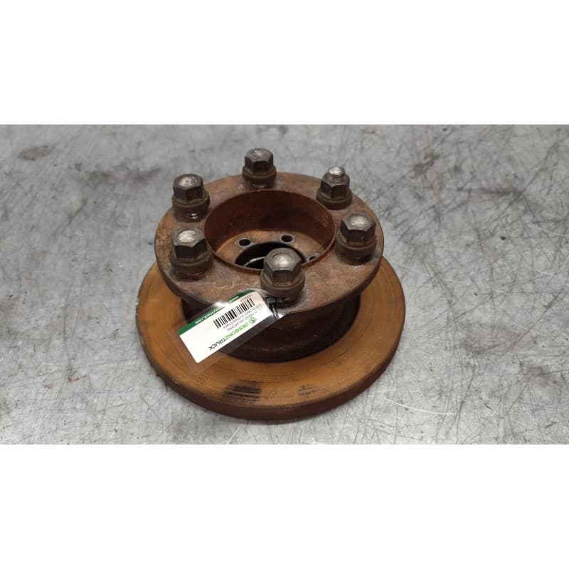 Recambio de disco freno delantero para iveco daily iv caja/chasis 35c15 referencia OEM IAM - Blanco