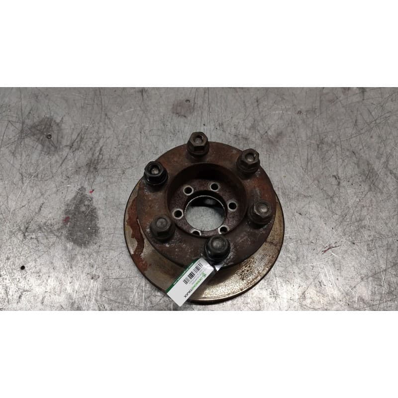Recambio de disco freno delantero para iveco daily iv caja/chasis 35c15 referencia OEM IAM - Blanco