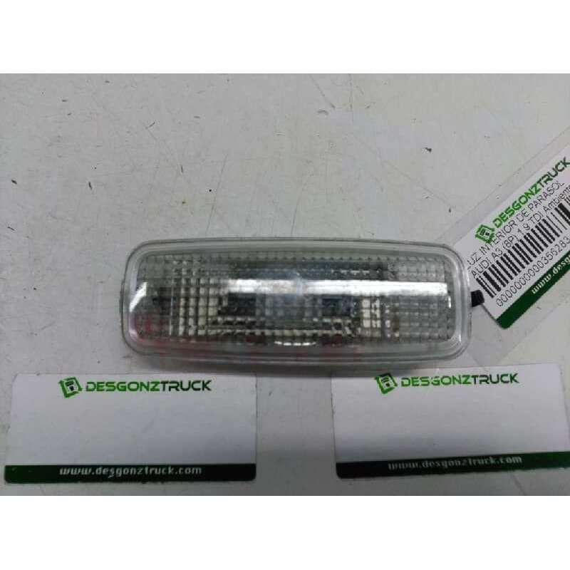 Recambio de luz interior para audi a3 (8p) 1.9 tdi ambiente referencia OEM IAM 4D0947105A PARASOL - Azul