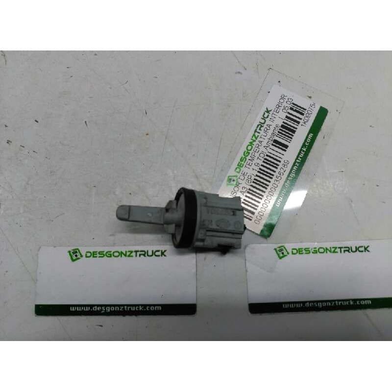 Recambio de sensor de temperatura interior para audi a3 (8p) 1.9 tdi ambiente referencia OEM IAM 1K0907543A - Azul