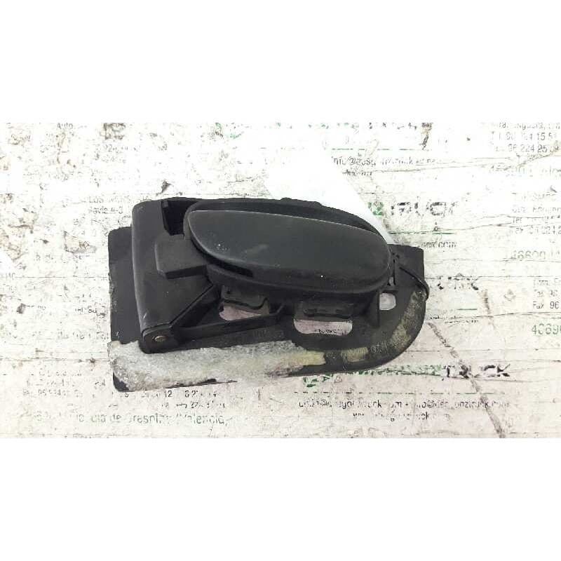 Recambio de maneta interior delantera izquierda para peugeot 206 berlina xt referencia OEM IAM 9623698477 COLOR NEGRA - Azul