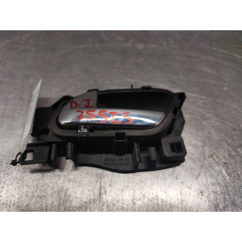 Recambio de maneta interior delantera izquierda para peugeot 308 confort referencia OEM IAM 9685950377 9660525480 - Blanco