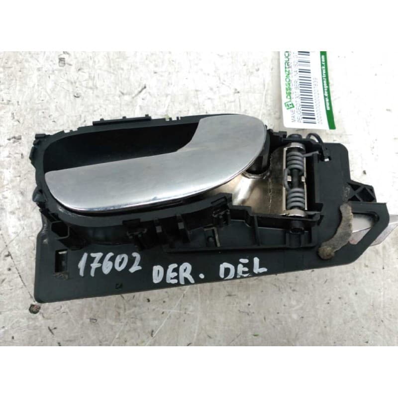 Recambio de maneta interior delantera derecha para peugeot 307 (s1) xs referencia OEM IAM 9143F5 - Negro