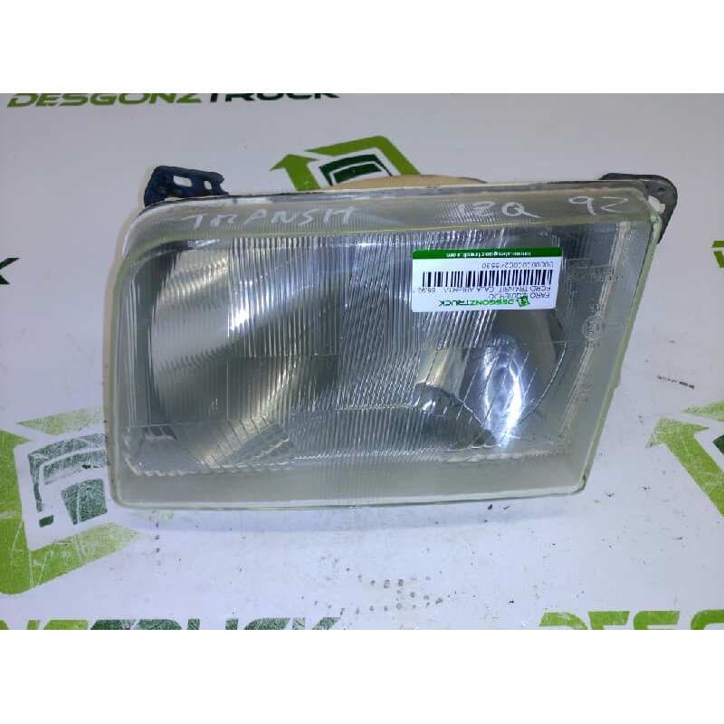 Recambio de faro izquierdo para ford transit, caja abierta 86/92 2.5 diesel referencia OEM IAM