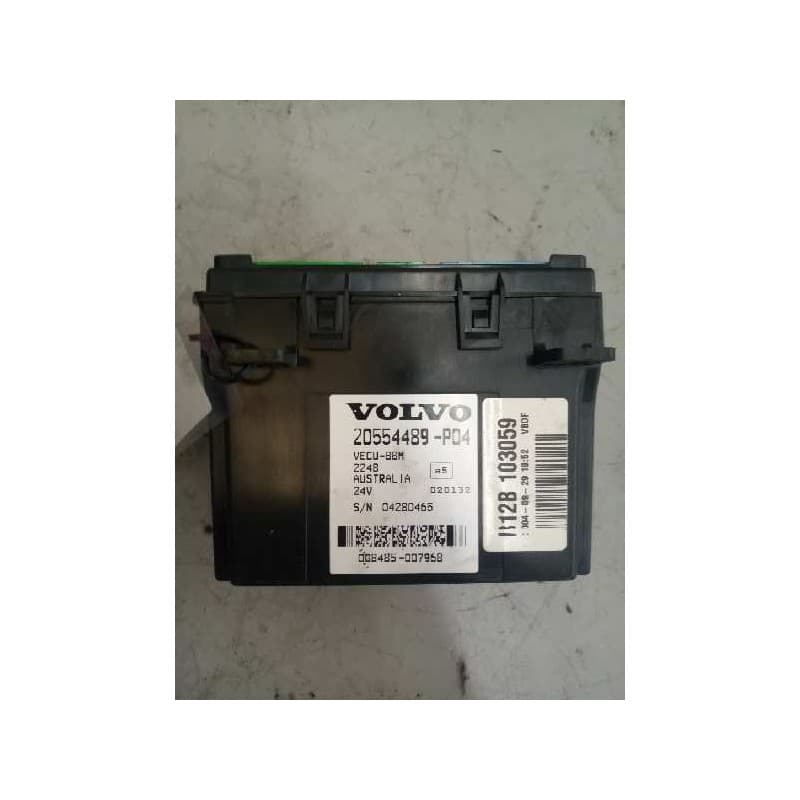 Recambio de modulo electronico para volvo trucks b12b referencia OEM IAM 20554489 CENTRALITA VECU - Blanco