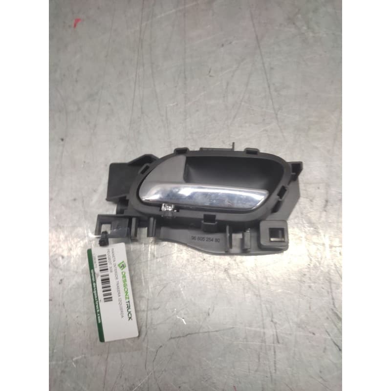 Recambio de maneta interior trasera izquierda para peugeot 308 confort referencia OEM IAM - Negro
