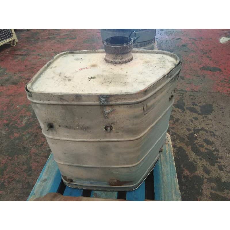 Recambio de silenciador trasero para man f 2000 19.364 12.0 diesel referencia OEM IAM 81151010316 - Blanco