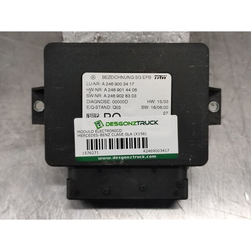Recambio de modulo electronico para mercedes-benz clase gla (x156) gla 200 (156.943) referencia OEM IAM A2469003417