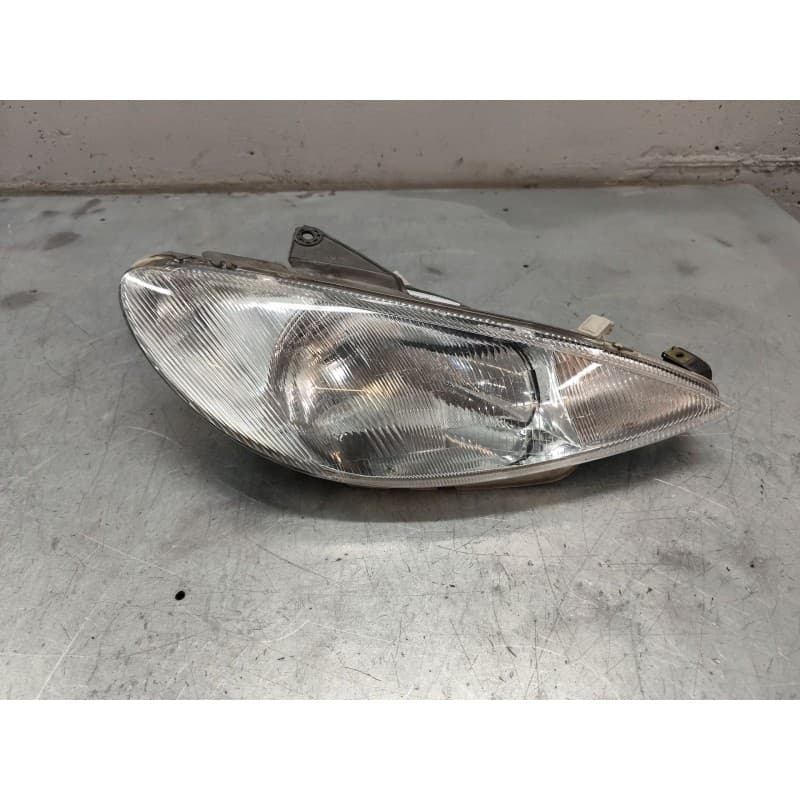 Recambio de faro derecho para peugeot 206 hatchback (2a/c) 1.4 i referencia OEM IAM - Negro