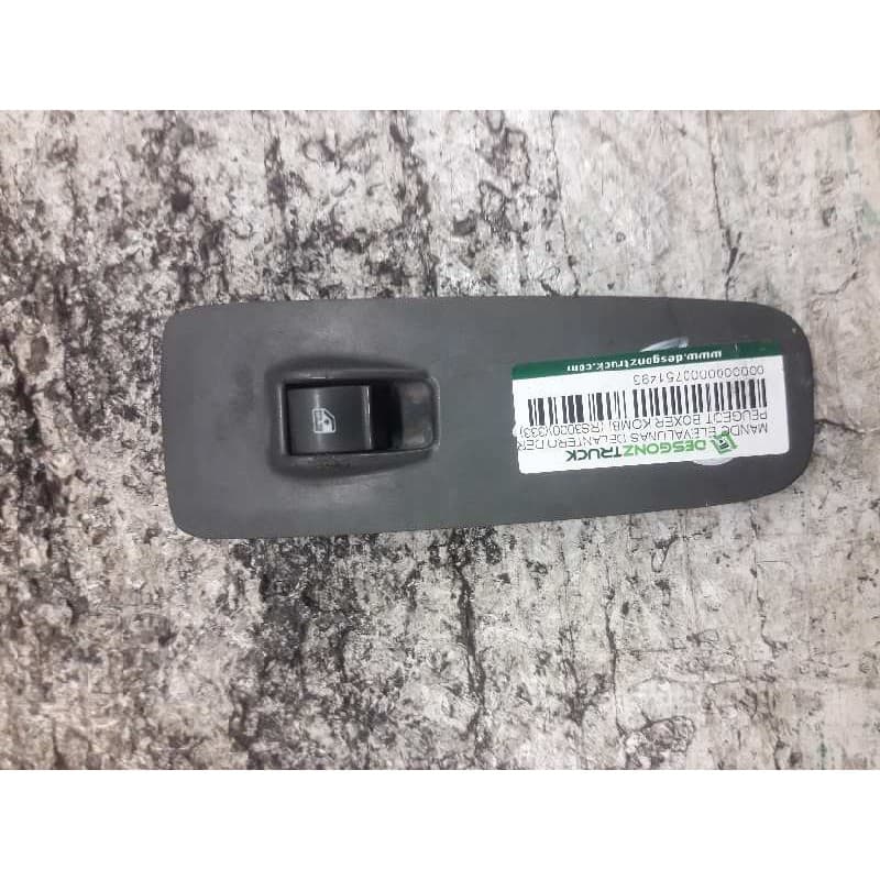 Recambio de mando elevalunas delantero derecho para peugeot boxer furgoneta 2.2 hdi 120 referencia OEM IAM 4 PINS - Blanco
