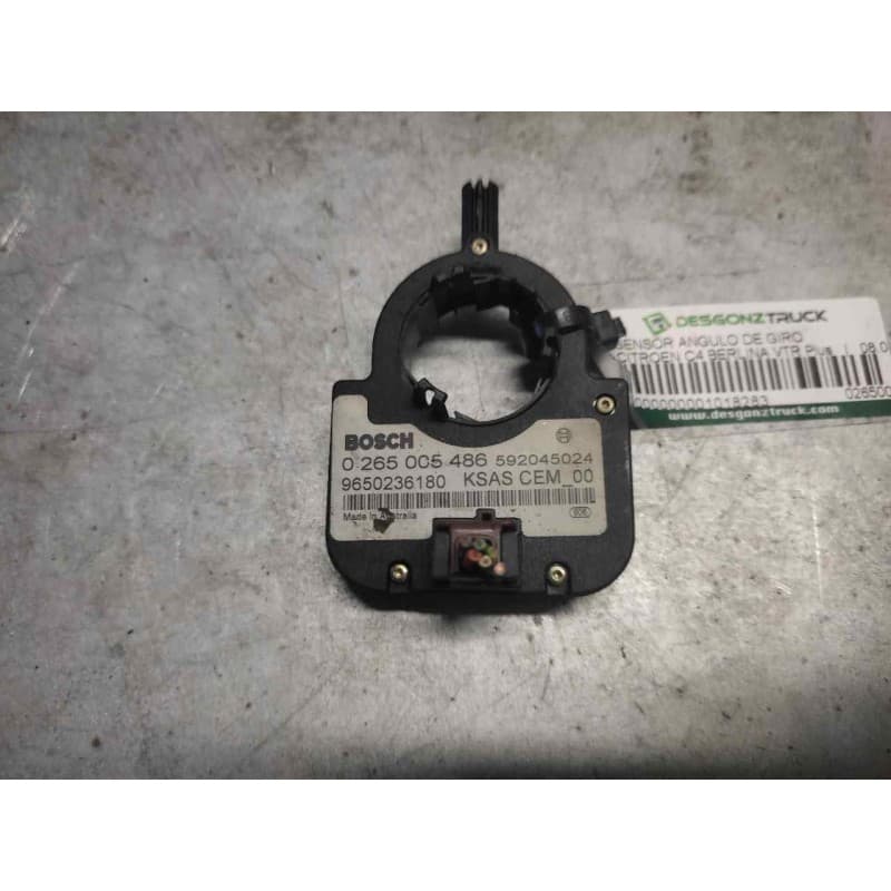 Recambio de sensor angulo de giro para citroën c4 berlina vtr plus referencia OEM IAM 0265005486 9650236180 6 PINS