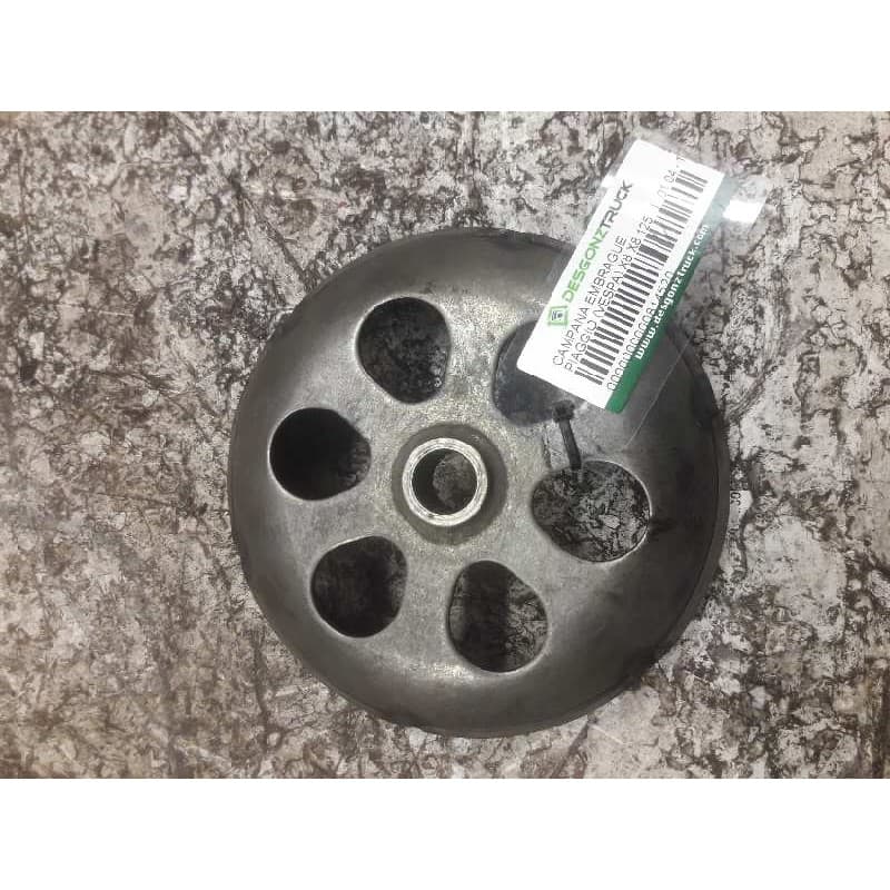 Recambio de maza embrague para piaggio (vespa) x8 x8 125 referencia OEM IAM CAMPANA - Negro