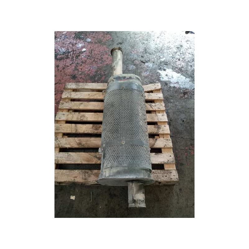Recambio de silenciador trasero para iveco eurotrakker (mp) 7.8 diesel referencia OEM IAM 41210865 - Blanco