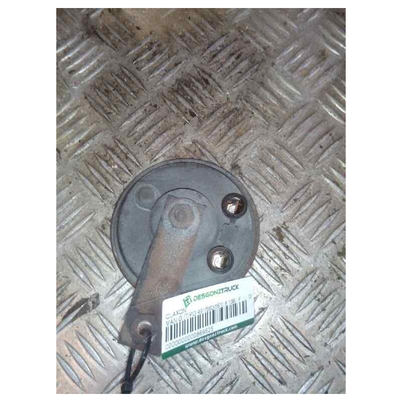 Recambio de claxon para man g (tipo 491/560/561) 8.136 f referencia OEM IAM - Blanco