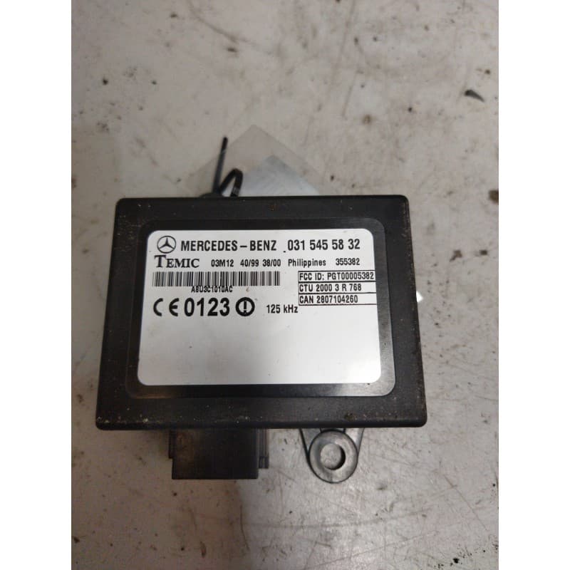Recambio de modulo electronico para mercedes-benz sprinter (w901,w904) caja cerr. referencia OEM IAM 0315455832 CENTRALITA INMO - Blanco