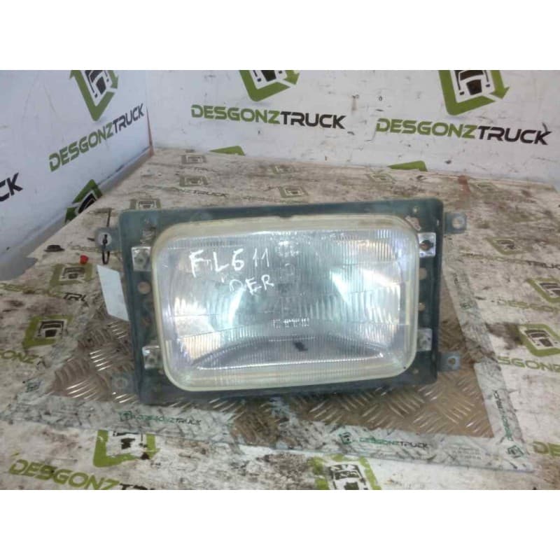 Recambio de faro derecho para volvo fl 611 fg 611-150 108 / 112 kw corto referencia OEM IAM